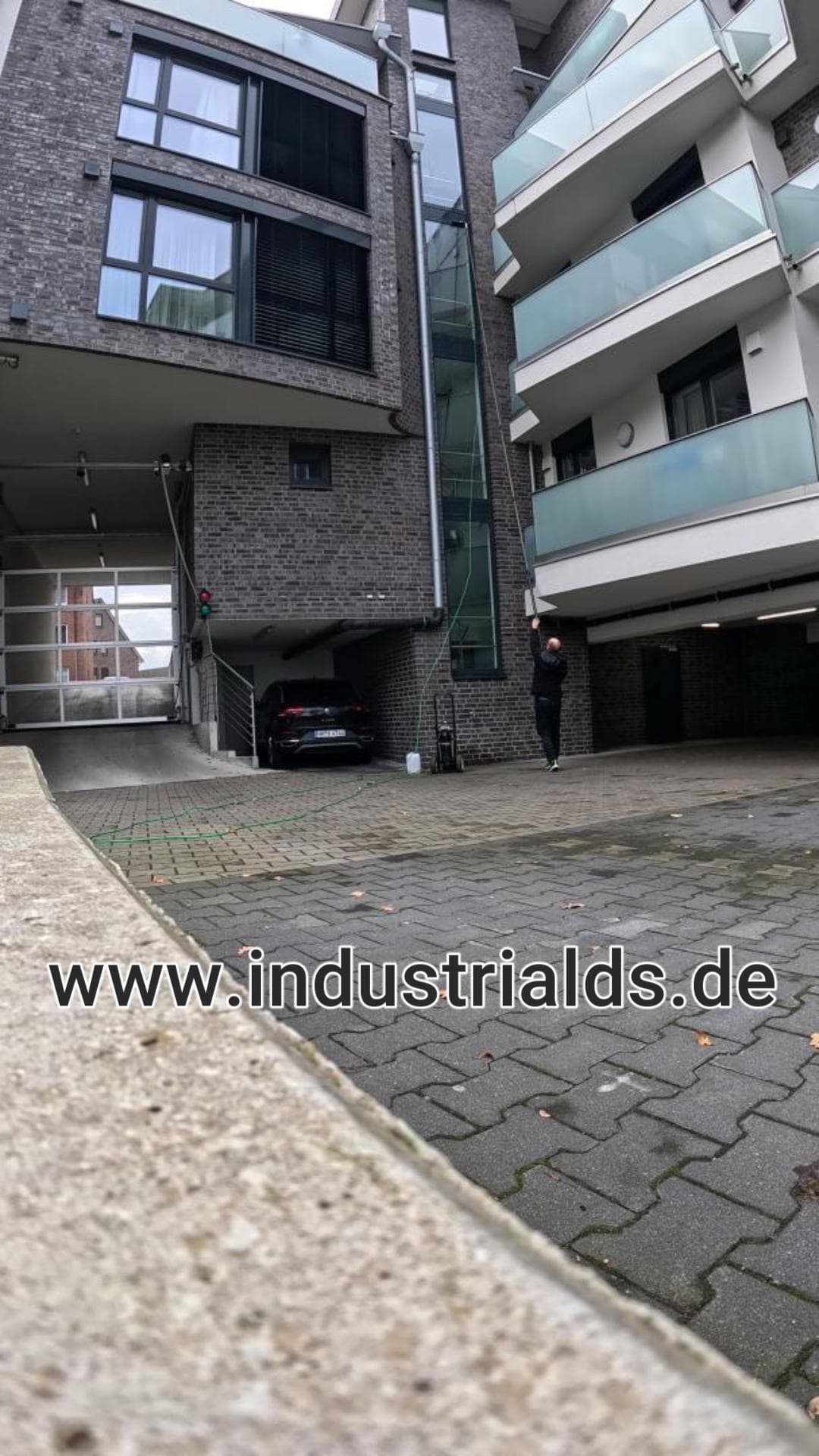 Industrialds Glasreinigung Hamburg